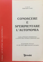 Carica l&#39;immagine nel visualizzatore di Gallery, CONOSCERE E SPERIMENTARE L’AUTONOMIA G. CERINI U555
