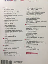 Carica l&#39;immagine nel visualizzatore di Gallery, MICROMEGA 7/2018 LA LEGGE È LA RIVOLTA U618
