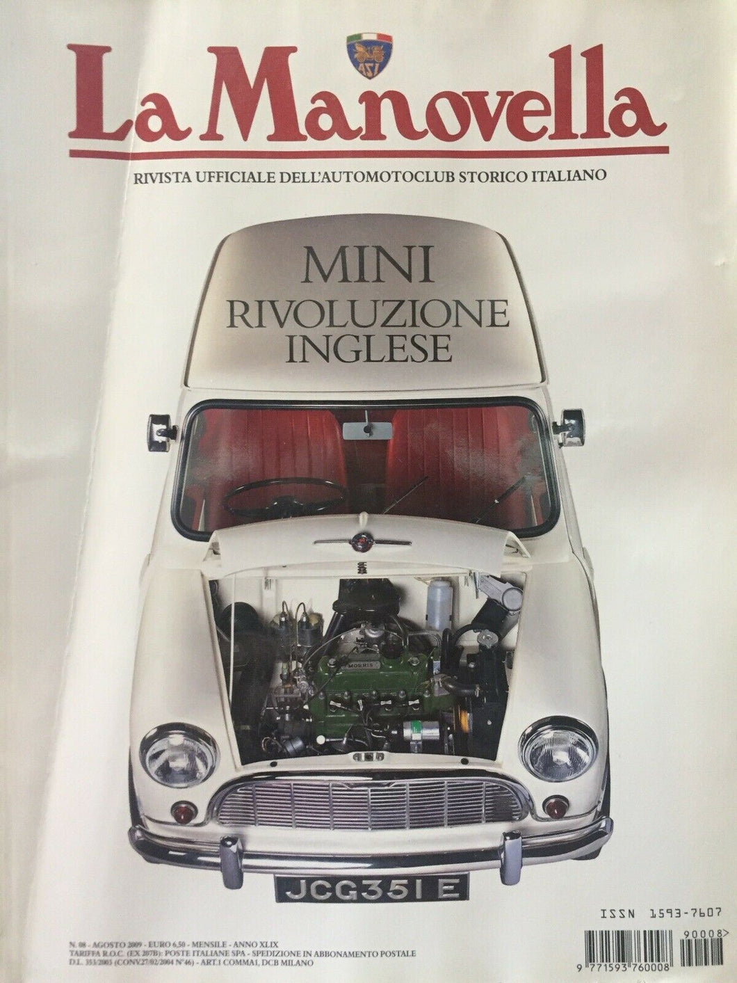 LA MANOVELLA RIVISTA UFFICIALE ASI AGOSTO 2009 U625