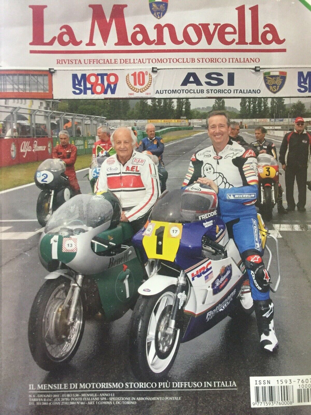 LA MANOVELLA RIVISTA UFFICIALE ASI GIUGNO 2011 U629