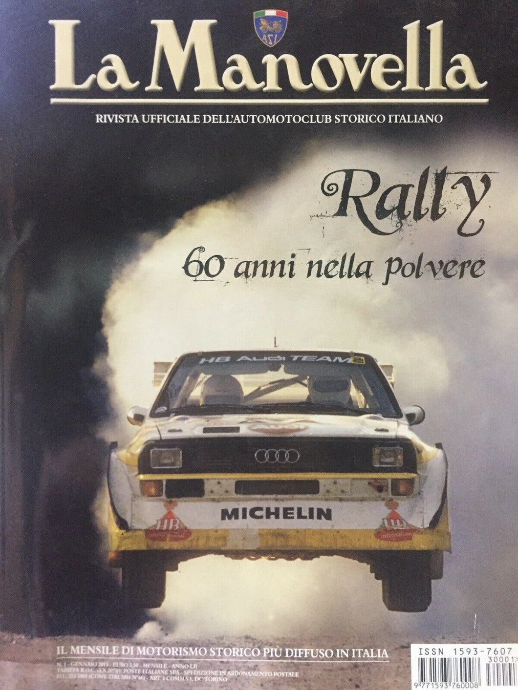 LA MANOVELLA RIVISTA UFFICIALE ASI GENNAIO 2013 U638