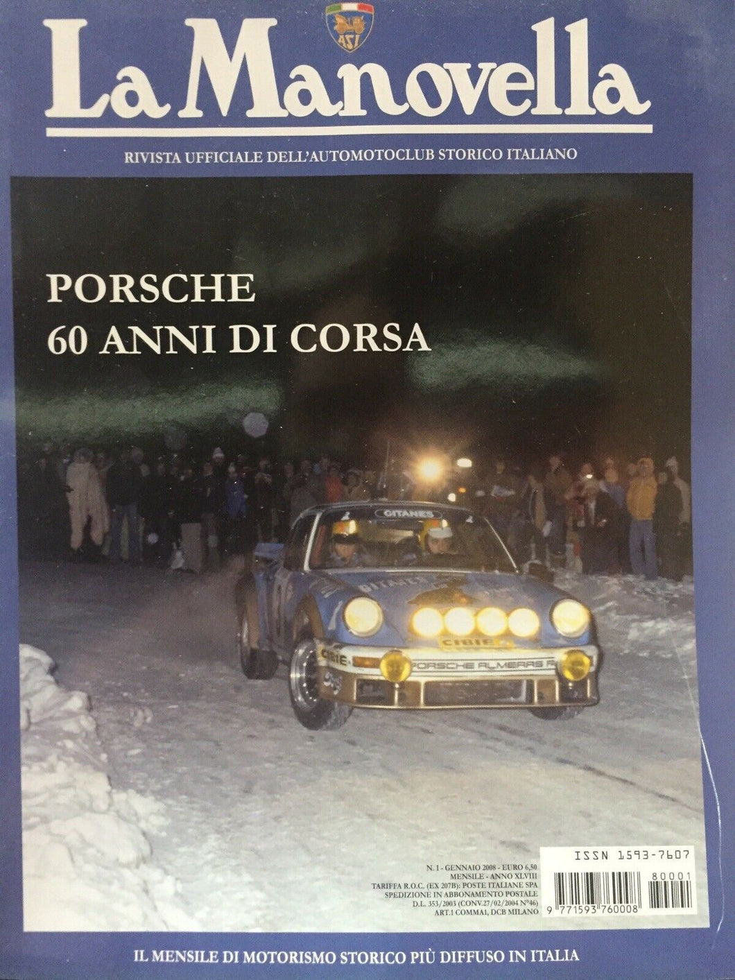 LA MANOVELLA RIVISTA UFFICIALE ASI GENNAIO 2008 U640
