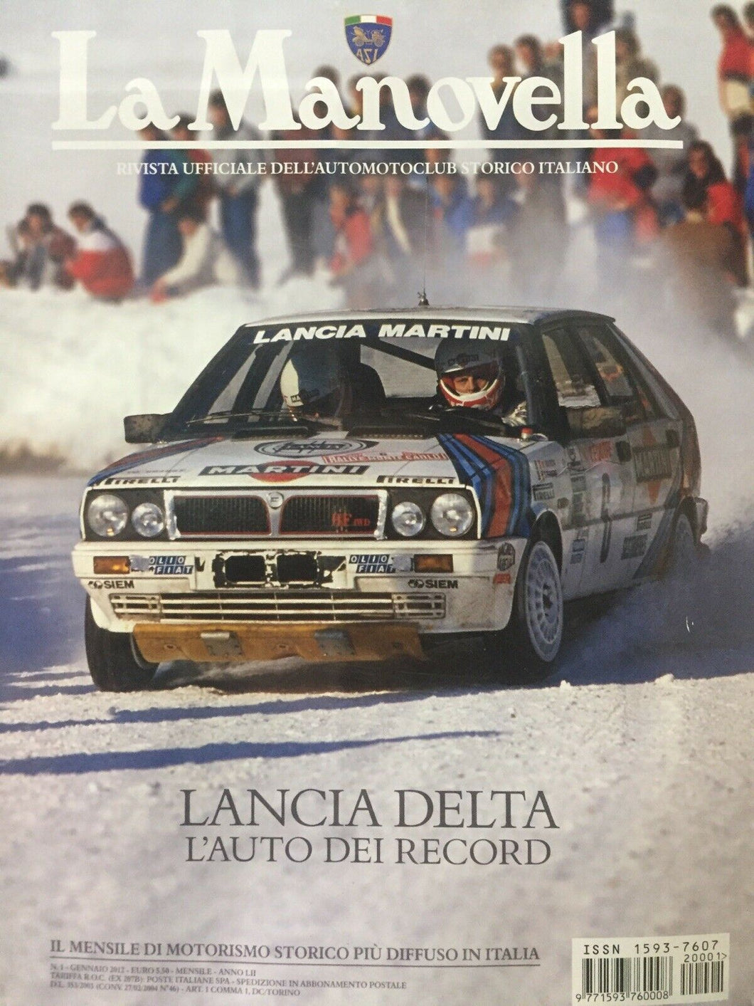 LA MANOVELLA RIVISTA UFFICIALE ASI GENNAIO 2012 U654