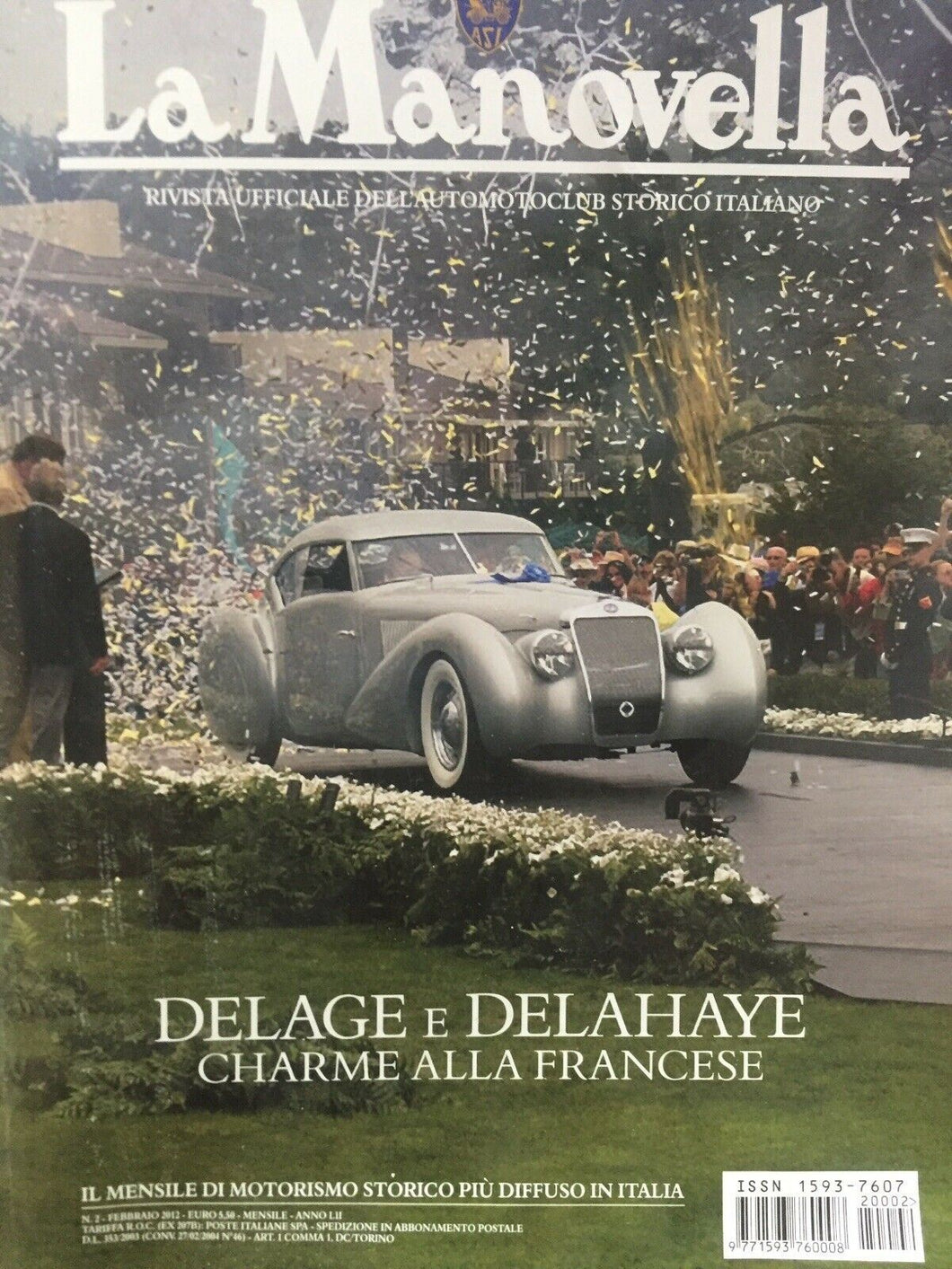 LA MANOVELLA RIVISTA UFFICIALE ASI FEBBRAIO 2012 U656