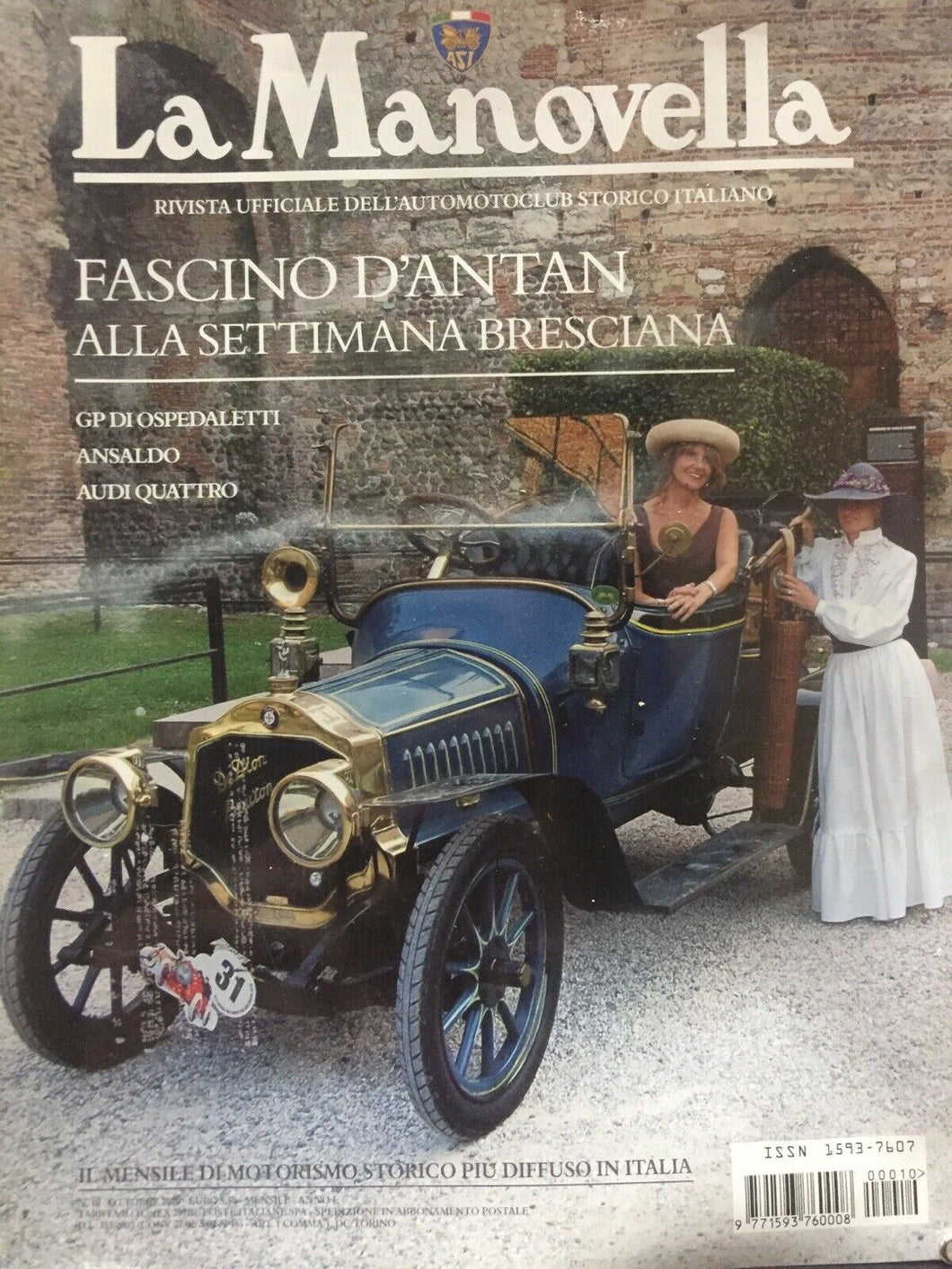 LA MANOVELLA RIVISTA UFFICIALE ASI OTTOBRE 2010 U664