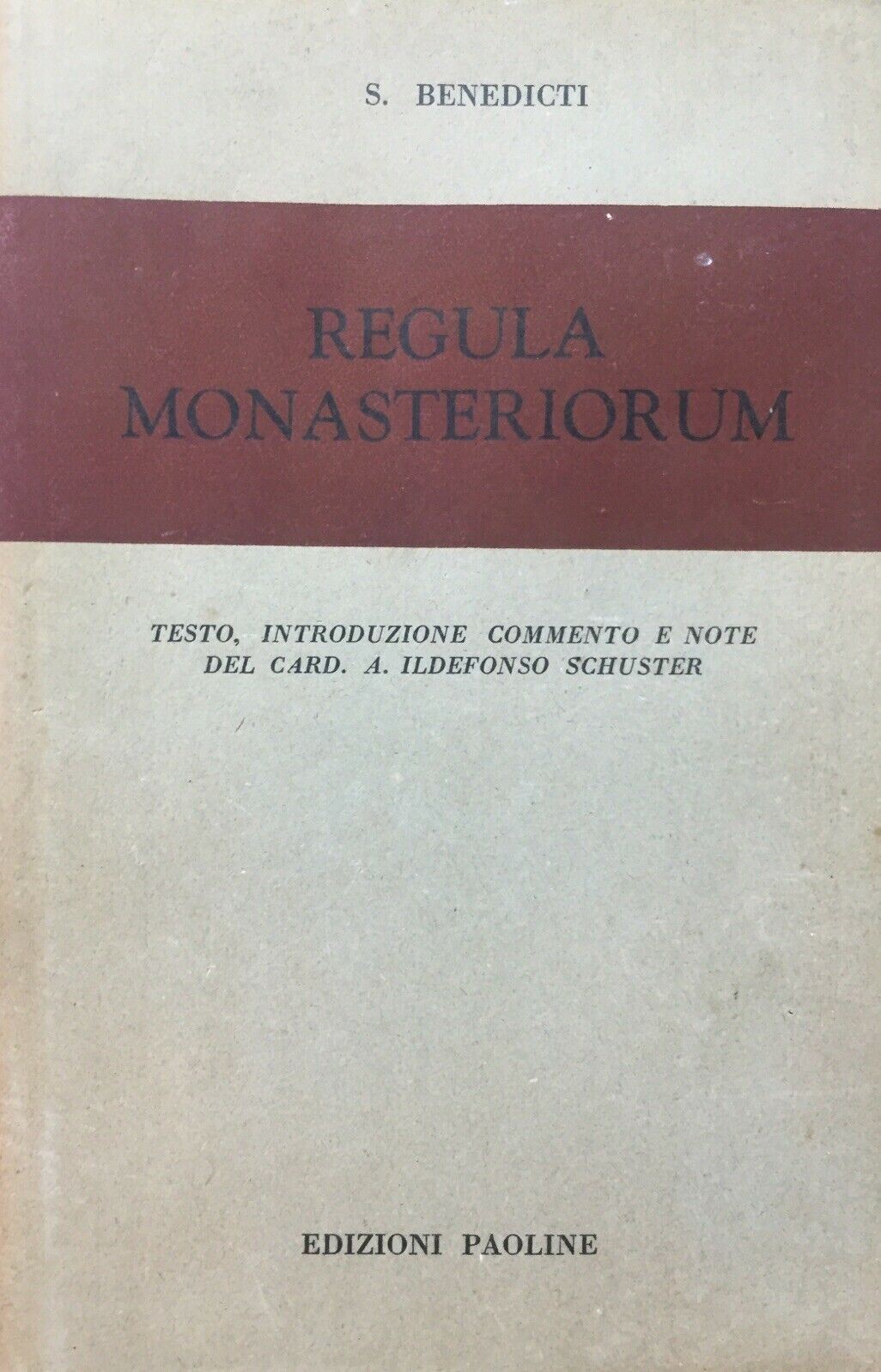 REGULA MONASTERIORUM S. BENIDICTI U673