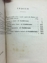 Carica l&#39;immagine nel visualizzatore di Gallery, TEATRO SCELTO DI PIETRO CALDERON DELLA BARCA CON OPERE TEATRALI 1855 4 Voll U694
