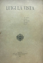 Carica l&#39;immagine nel visualizzatore di Gallery, LUIGI LA VISTA (De Sanctis, Villari, Del Giudice Zumbini, Bonari) 1887  L607
