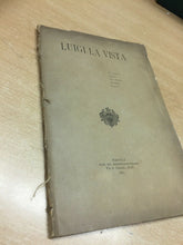 Carica l&#39;immagine nel visualizzatore di Gallery, LUIGI LA VISTA (De Sanctis, Villari, Del Giudice Zumbini, Bonari) 1887  L607
