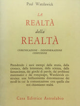 Carica l&#39;immagine nel visualizzatore di Gallery, LA REALTÀ DELLA REALTÀ COMUNICAZIONE DISINFORMAZIONE CONFUSIONE L658
