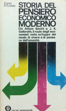 Carica l&#39;immagine nel visualizzatore di Gallery, STORIA DEL PENSIERO ECONOMICO MODERNO D. R. FUSFELD  L662
