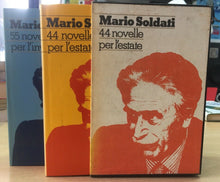 Carica l&#39;immagine nel visualizzatore di Gallery, 44 NOVELLE PER L’ESTATE + 55 NOVELLE PER L’INVERNO M. SOLDATI K601
