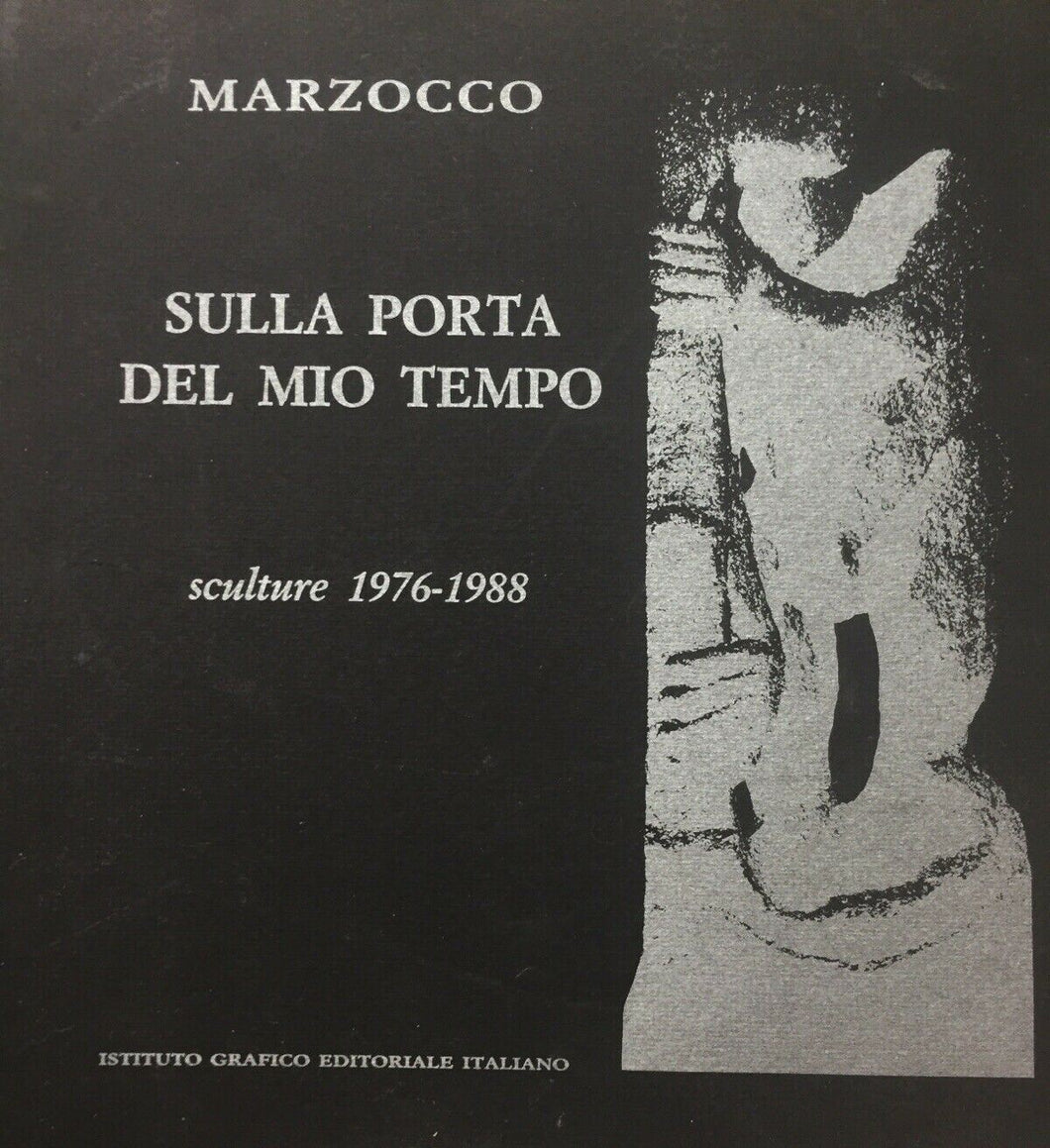 MARZOCCO SULLA PORTA DEL MIO TEMPO SCULTURE AUTOGRAFATO K678