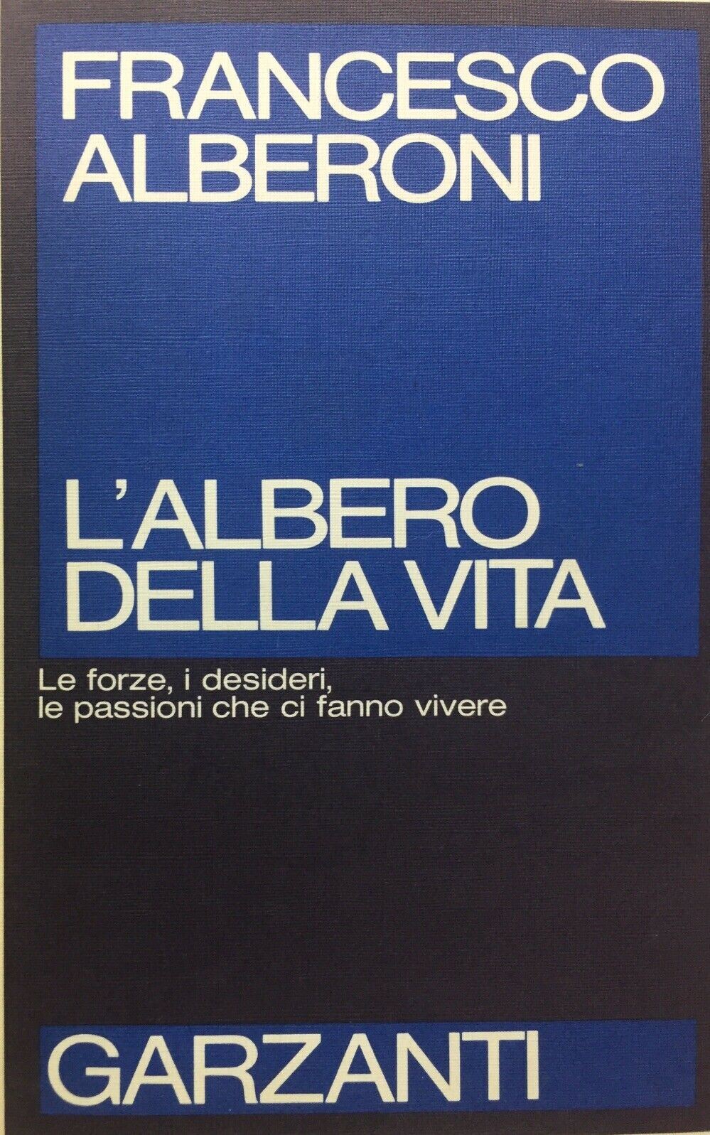 L’ALBERO DELLA VITA F. ALBERONI O607