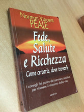 Carica l&#39;immagine nel visualizzatore di Gallery, FEDE SALUTE E RICCHEZZA COME CERCARLE COME TROVARLE N. V. PEALE  O663

