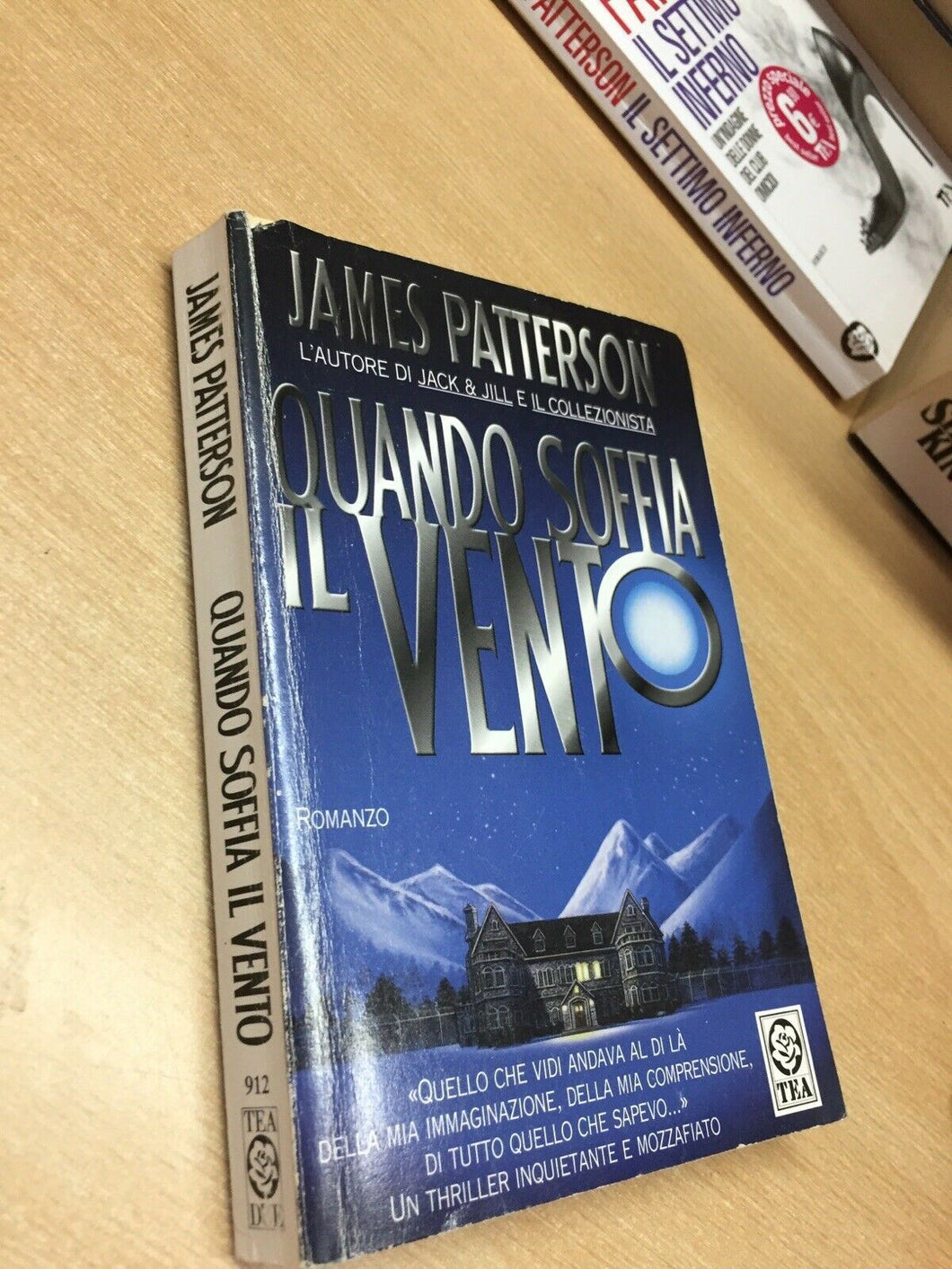 QUANDO SOFFIA IL VENTO J. PATTERSON TEA AE184