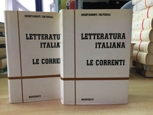 Carica l&#39;immagine nel visualizzatore di Gallery, LETTERATURA ITALIANA LE CORRENTI MARZORATI D686
