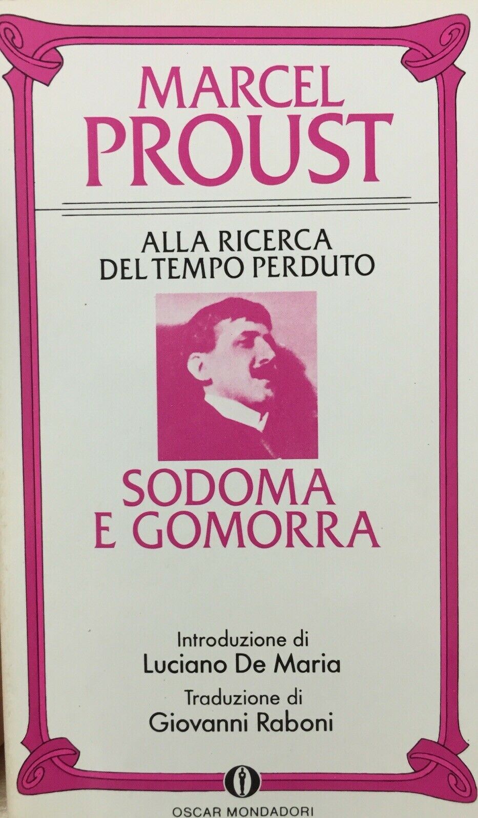 SODOMA E GOMORRA M. PROUST D713
