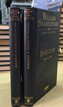 Carica l&#39;immagine nel visualizzatore di Gallery, ENRICO IV 2 VOLL. WILLIAM SHAKESPEARE TUTTE LE OPERE  E667
