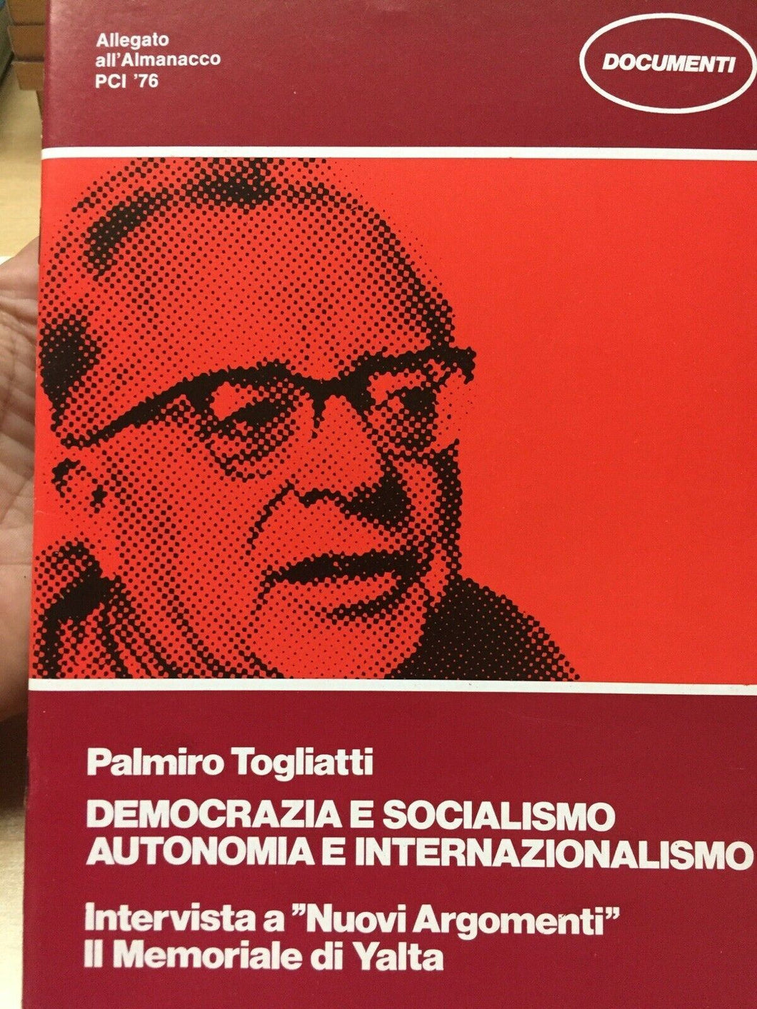 ALMANACCO PCI ‘76 COMPLETO DI ALLEGATO G719
