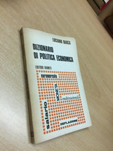 Carica l&#39;immagine nel visualizzatore di Gallery, DIZIONARIO DI POLITICA ECONOMICA L. BARCA G848
