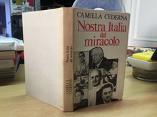 Carica l&#39;immagine nel visualizzatore di Gallery, NOSTRA ITALIA DEL MIRACOLO C. CEDERNA J706
