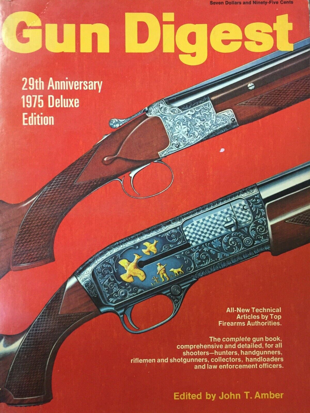GUN DIGEST 29th ANNIVERSARY 1975 DELUXE EDITION V59
