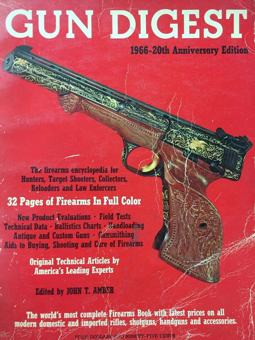 GUN DIGEST 20th ANNIVERSARY 1966 DELUXE EDITION V62
