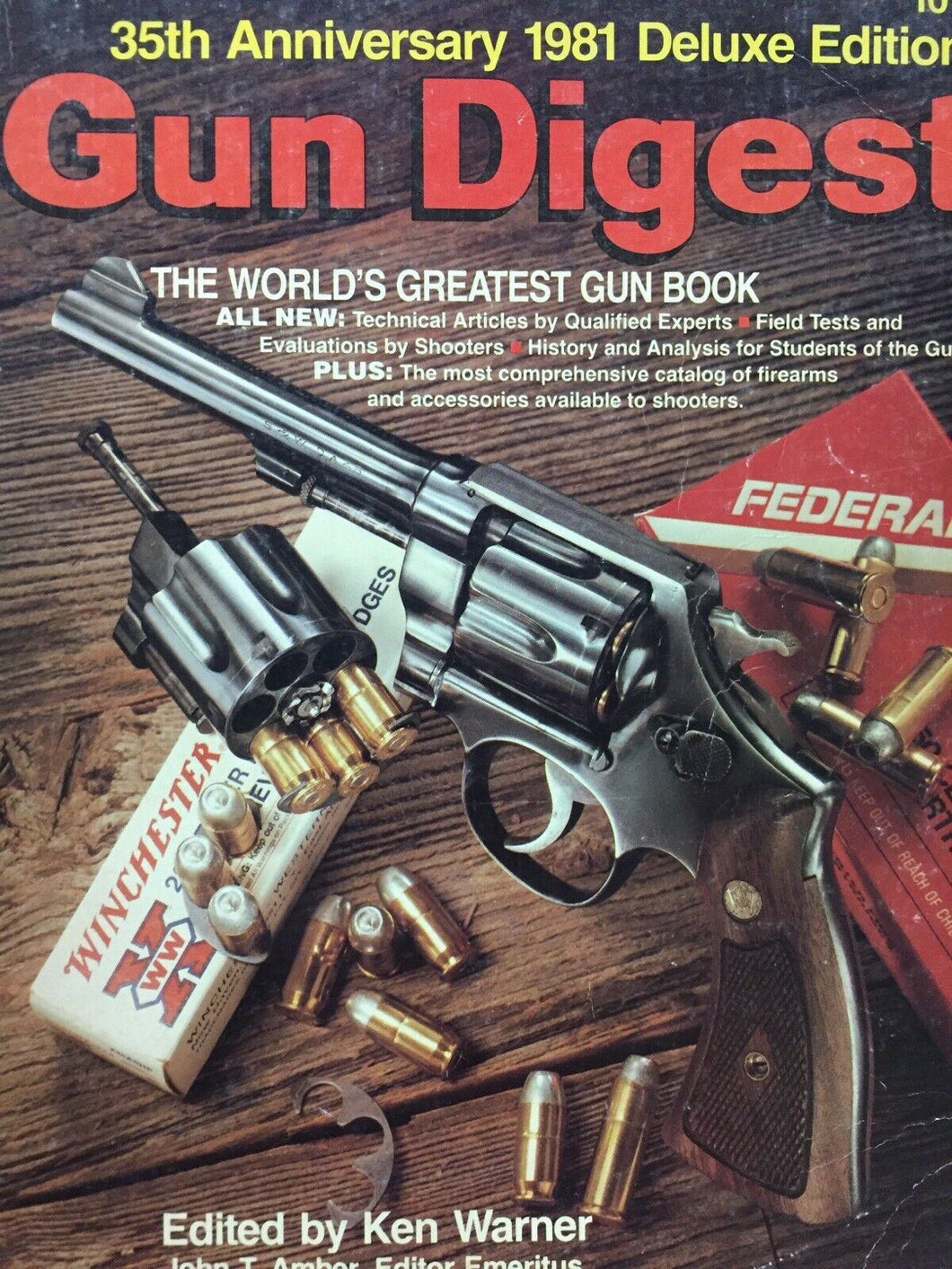GUN DIGEST 1981 DELUXE EDITION V81