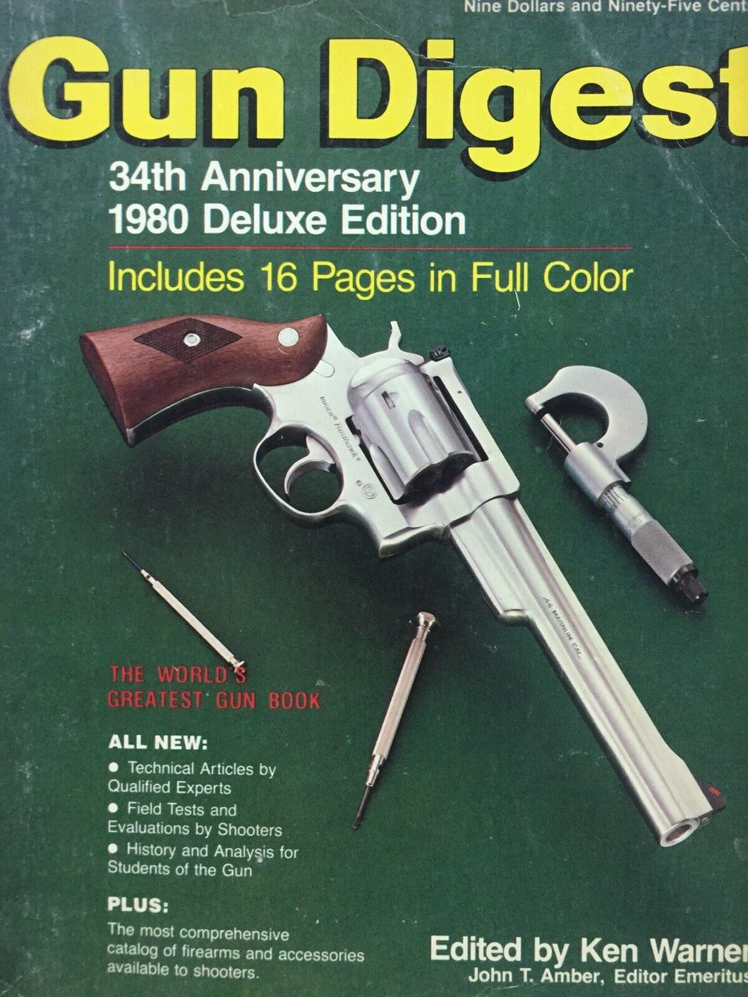 GUN DIGEST 1980 DELUXE EDITION V85