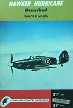 Carica l&#39;immagine nel visualizzatore di Gallery, HAWKER HURRICANE DESCRIBED F. K. MASON V110
