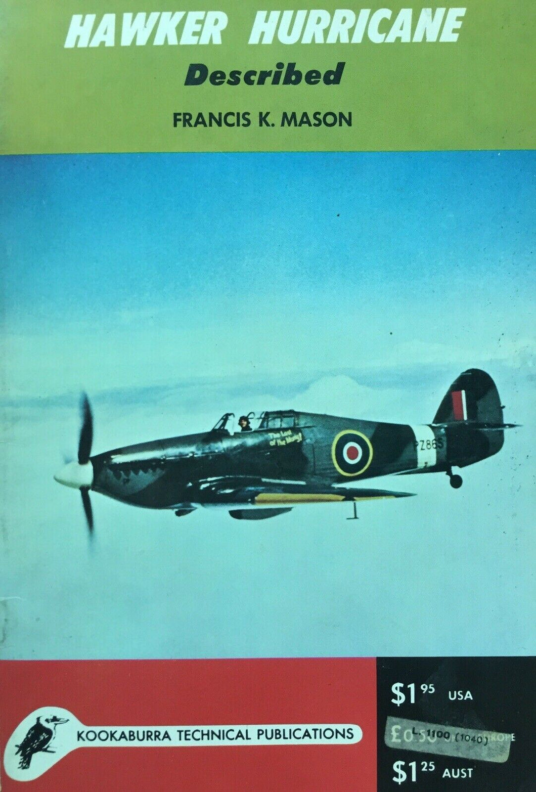 HAWKER HURRICANE DESCRIBED F. K. MASON V110