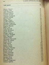 Carica l&#39;immagine nel visualizzatore di Gallery, LA POESIA CONTEMPORANEA 1945/1972 A CURA DI B. BASILE V484
