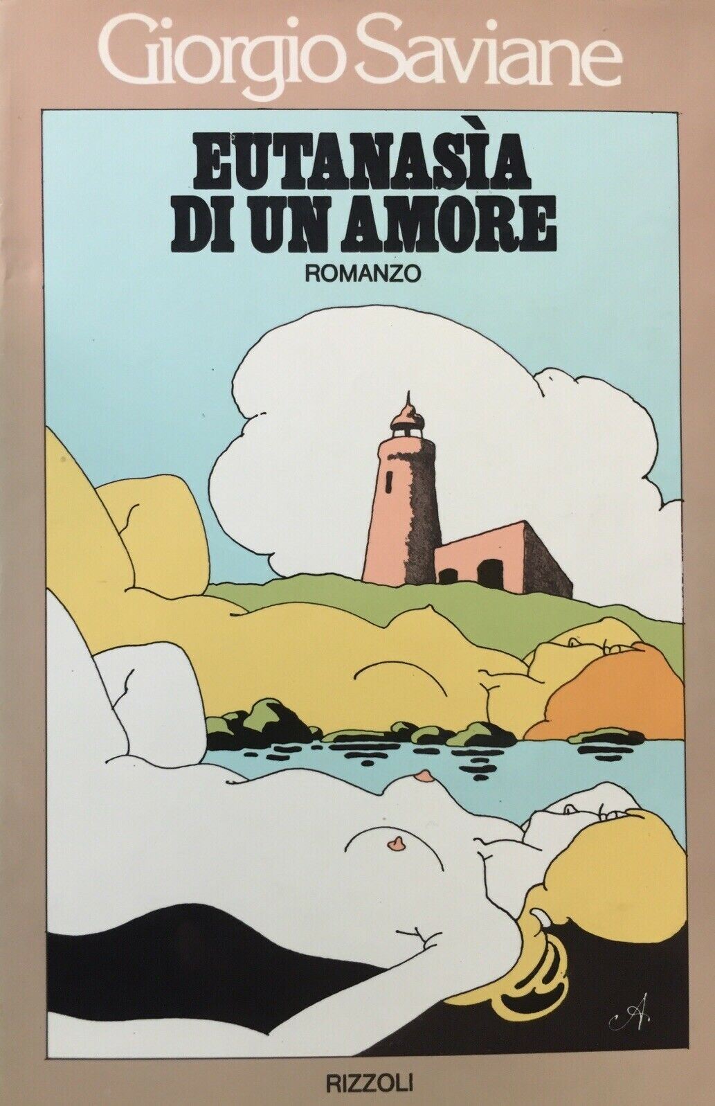 EUTANASIA DI UN AMORE G. SAVIANE V523