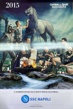 Carica l&#39;immagine nel visualizzatore di Gallery, CALENDARIO CALCIO NAPOLI 2015 W366
