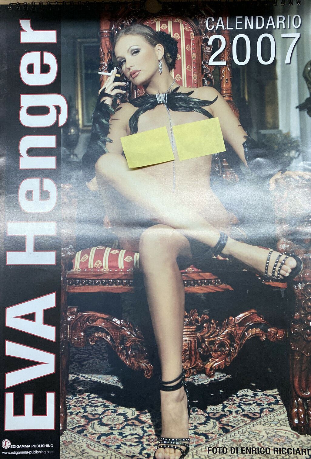 CALENDARIO 2007 EVA HENGER W390
