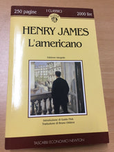 Carica l&#39;immagine nel visualizzatore di Gallery, L’ AMERICANO HENRY JAMES AA108
