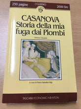 Carica l&#39;immagine nel visualizzatore di Gallery, STORIA DELLA MIA FUGA DAI PIOMBI GIACOMO CASANOVA AA110
