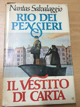 Carica l&#39;immagine nel visualizzatore di Gallery, RIO DEI PENSIERI IL VESTITO DI CARTA  NANTAS SALVALAGGIO AA155
