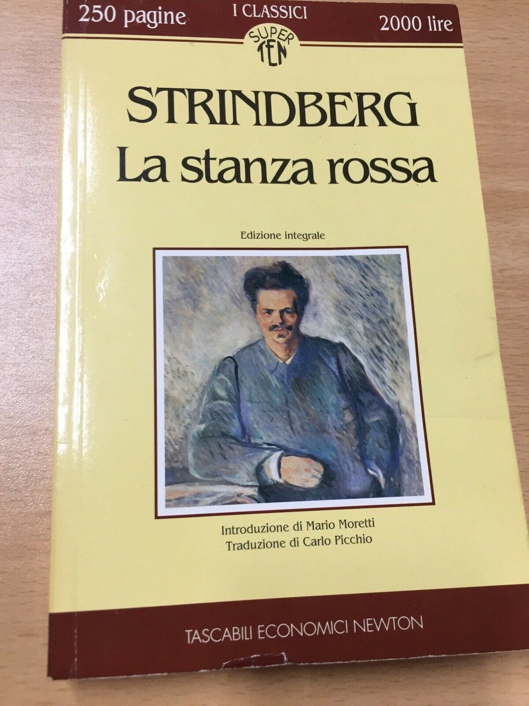 LA STANZA ROSSA AUGUST STRINDBERG AA244