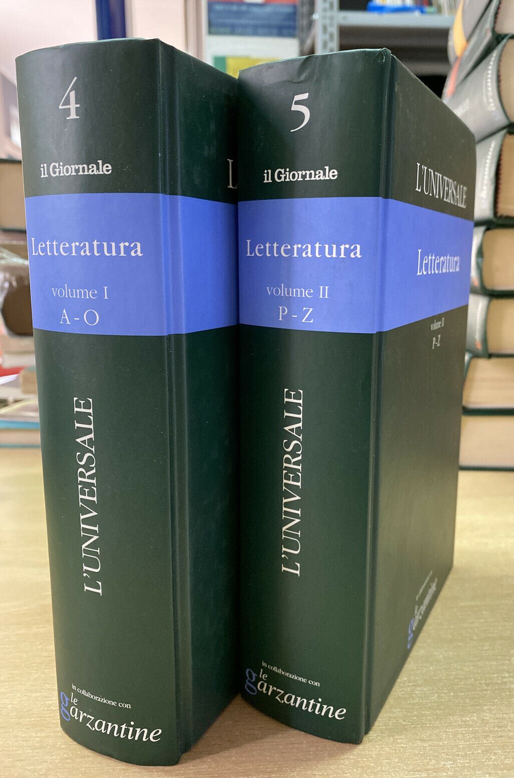 LETTERATURA 2 VOLL. LE GARZANTINE IL GIORNALE T221
