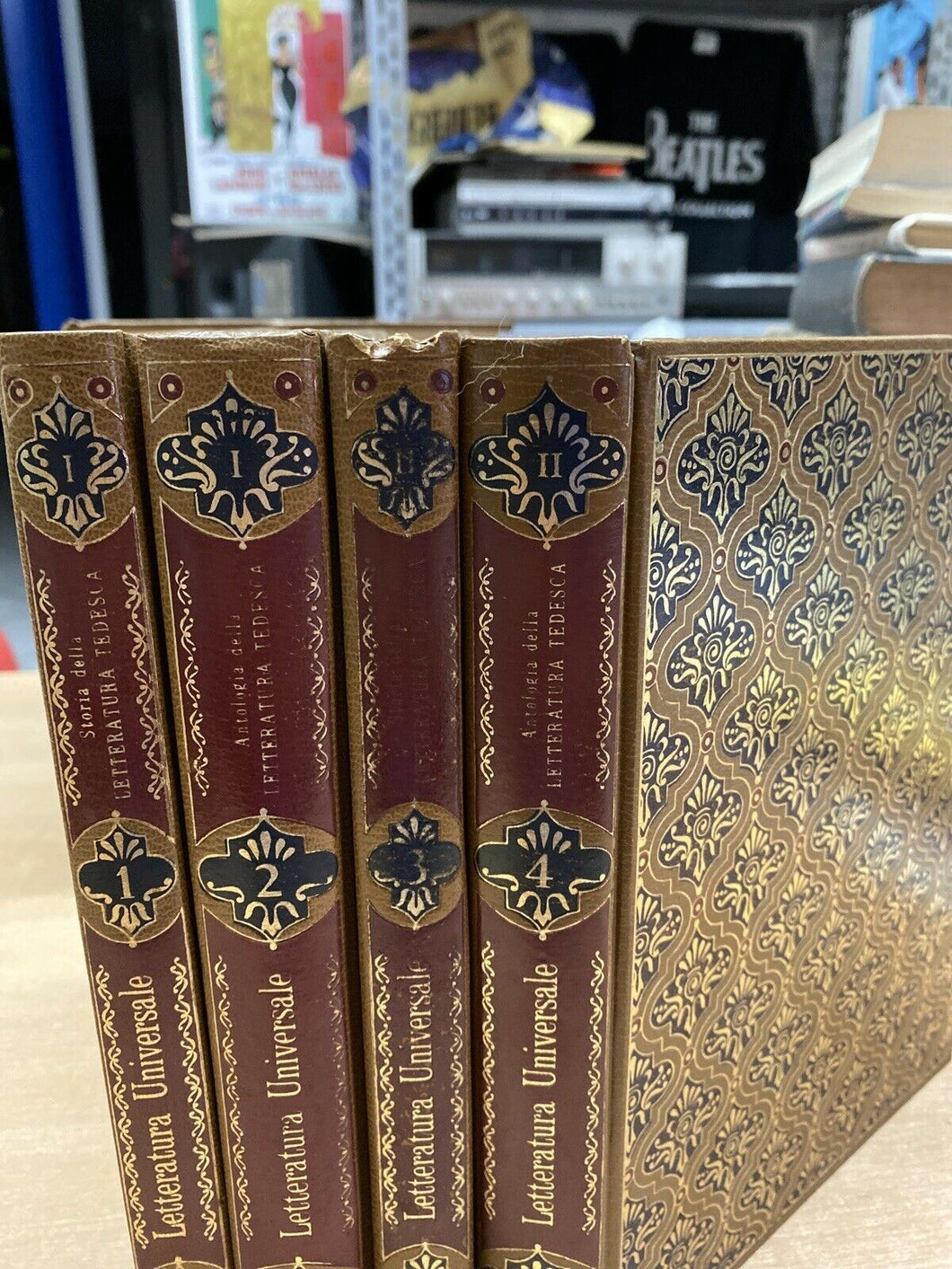 ANTOLOGIA DELLA LETTERATURA TEDESCA I. CHIUSANO 4 VOLL. FABBRI EDITORI T241