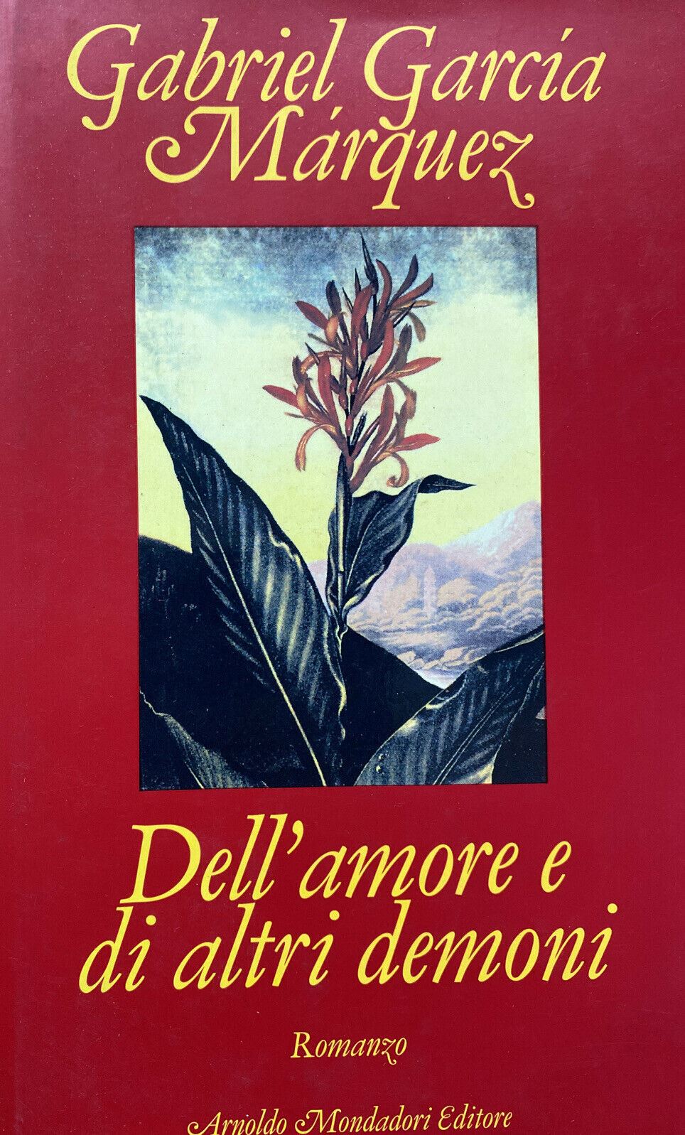 DELL’AMORE E DI ALTRI DEMONI G. GARCIA MARQUEZ I ED. 1994 Y51