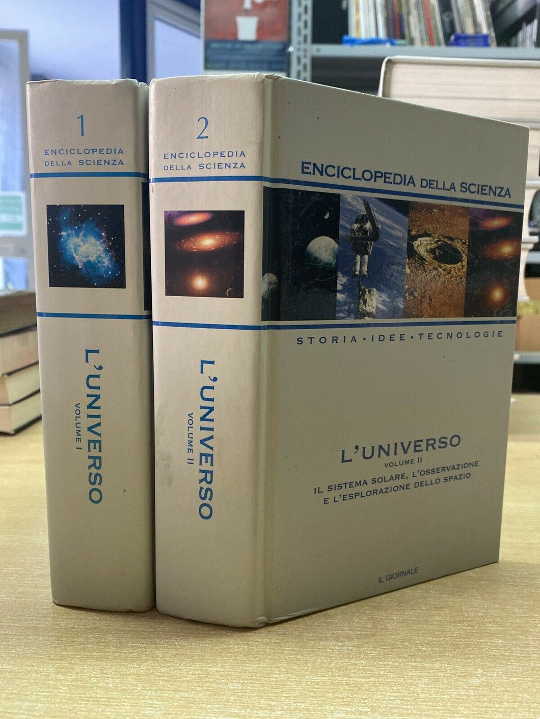 ENCICLOPEDIA DELLA SCIENZA L’UNIVERSO 2 VOLL.  Y67