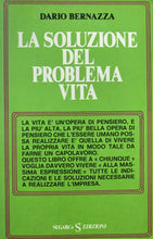 Carica l&#39;immagine nel visualizzatore di Gallery, LA SOLUZIONE DEL PROBLEMA VITA D. BERNAZZA Y80
