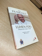 Carica l&#39;immagine nel visualizzatore di Gallery, LUMEN FIDEI ENCICLICA SULLA FEDE PAPA FRANCESCO Y121
