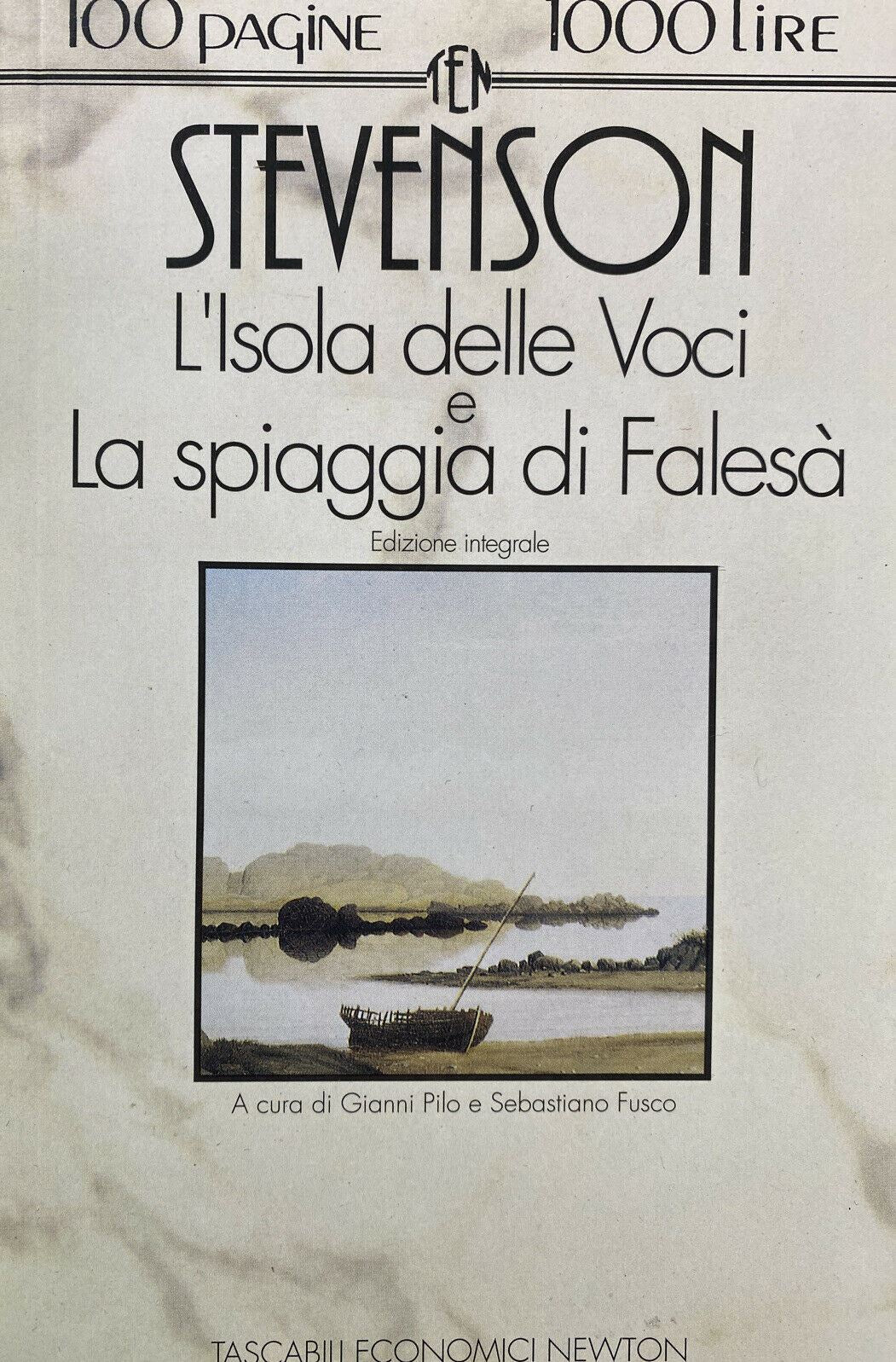 L’ISOLA DELLE VOCI - LA SPIAGGIA DI FALESÀ STEVENSON TEN Y145