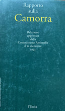 Carica l&#39;immagine nel visualizzatore di Gallery, RAPPORTO SULLA CAMORRA Y171
