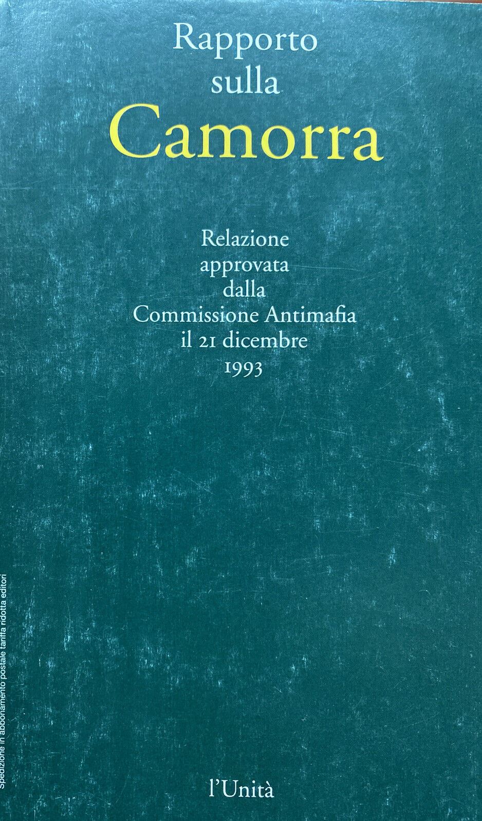 RAPPORTO SULLA CAMORRA Y171