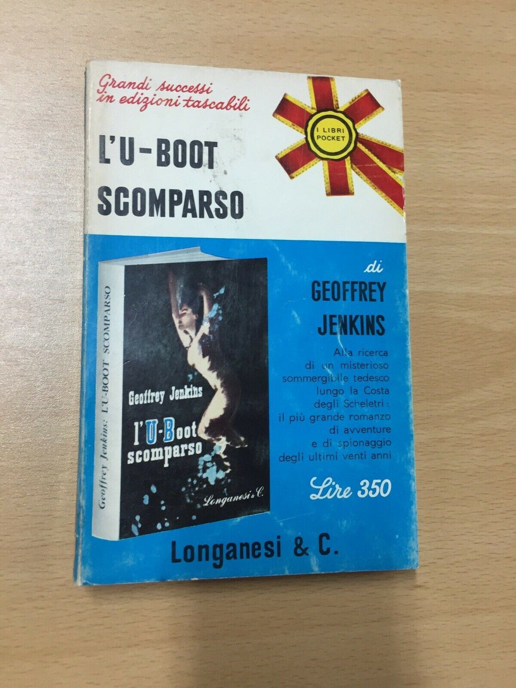 L’U-BOOT SCOMPARSO GEOFFREY JENKINS   AA615